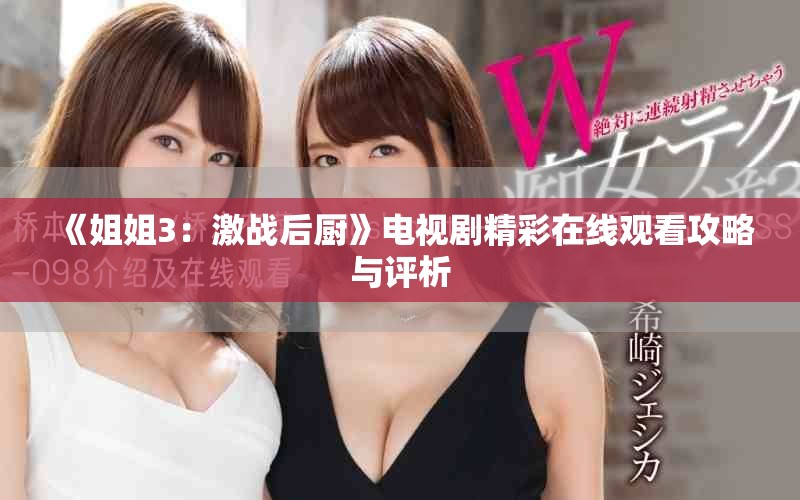 《姐姐3：激战后厨》电视剧精彩在线观看攻略与评析