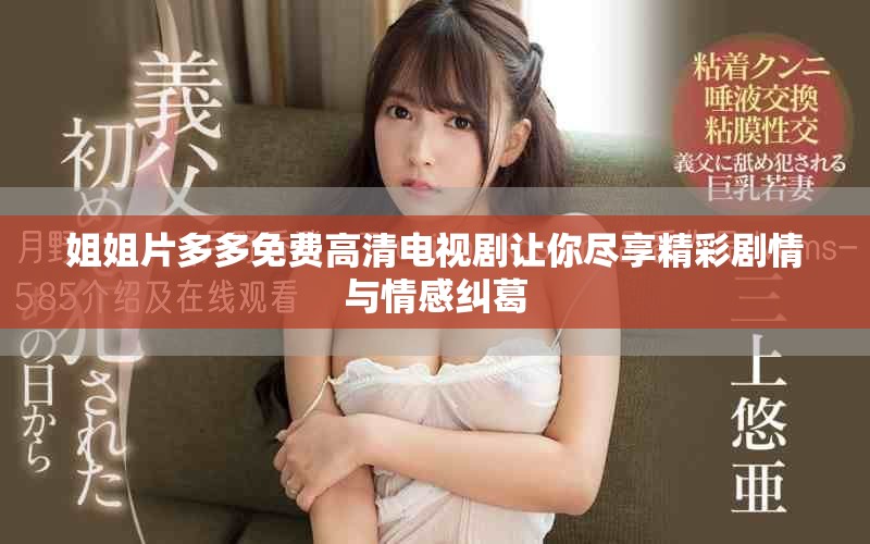 姐姐片多多免费高清电视剧让你尽享精彩剧情与情感纠葛