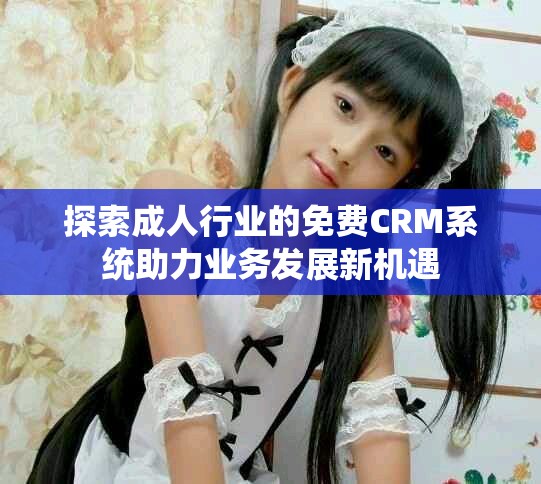 探索成人行业的免费CRM系统助力业务发展新机遇