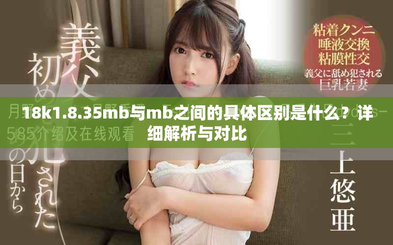 18k1.8.35mb与mb之间的具体区别是什么？详细解析与对比